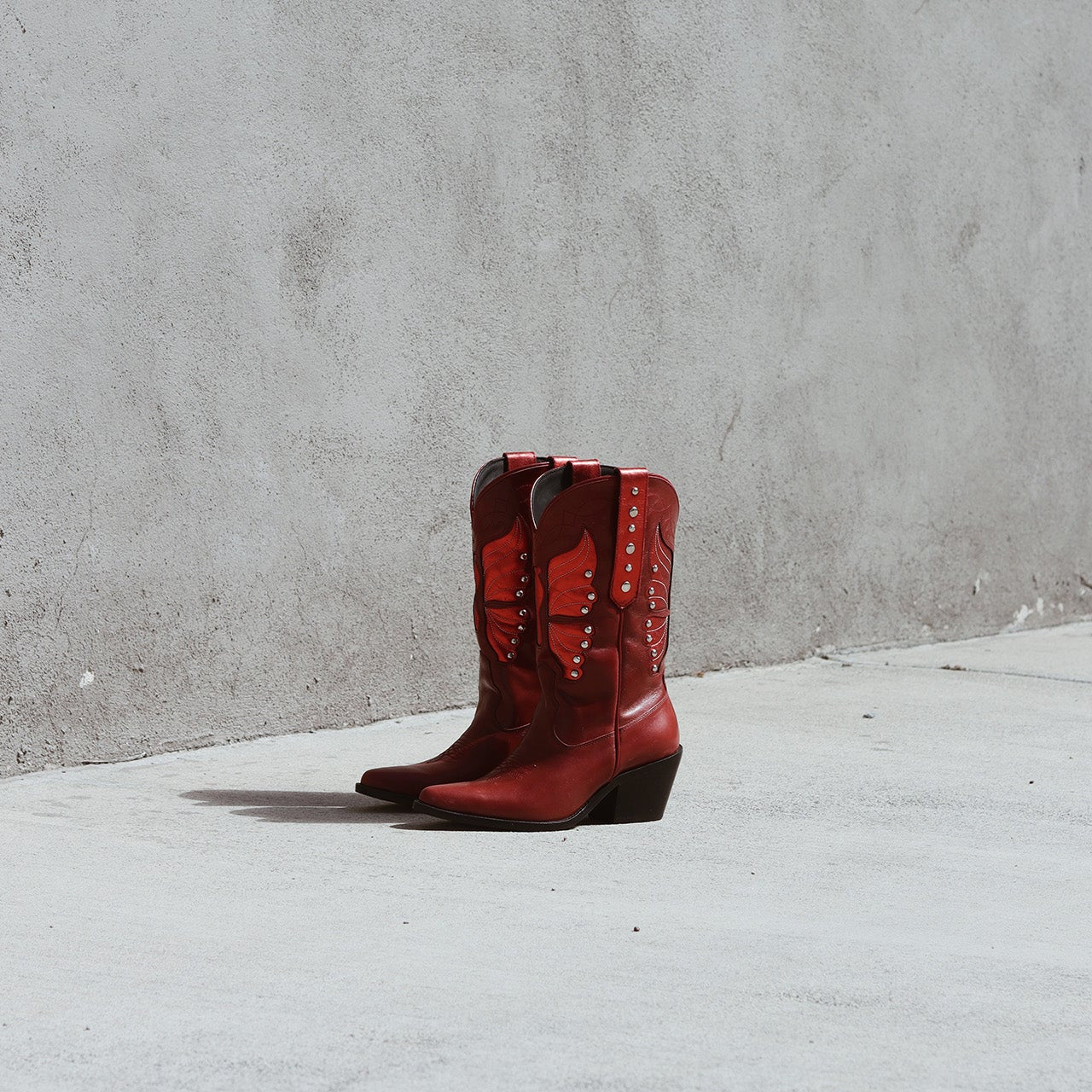 MONARCH CHERRY RED - Botas vaqueras ROJAS / BALA DI GALA – BALA DI GALA ...