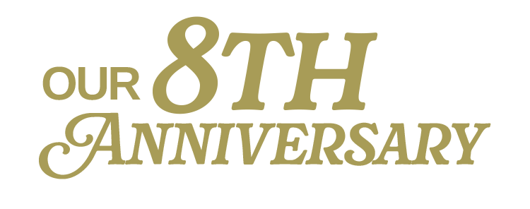Our 8th Anniversary